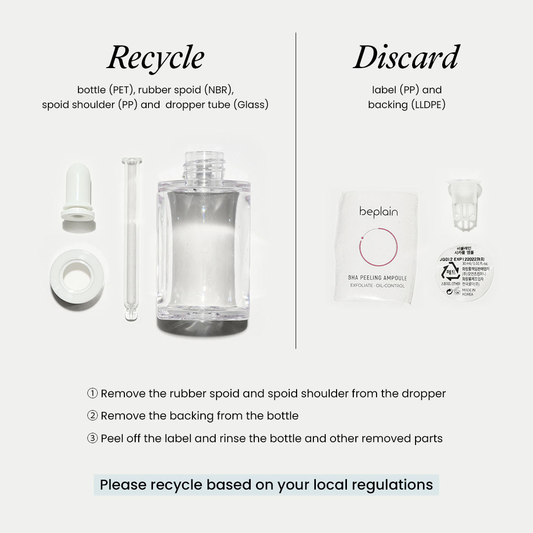 beplain recycle clean beauty
